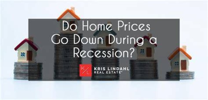 Do land values go down in a recession?