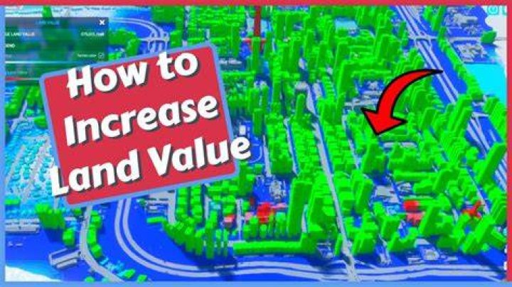 How to increase land value cities skylines?