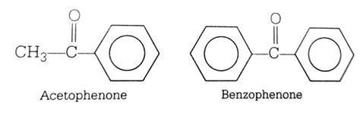 What is the reagent that can differentiate acetophenone from benzophenone?