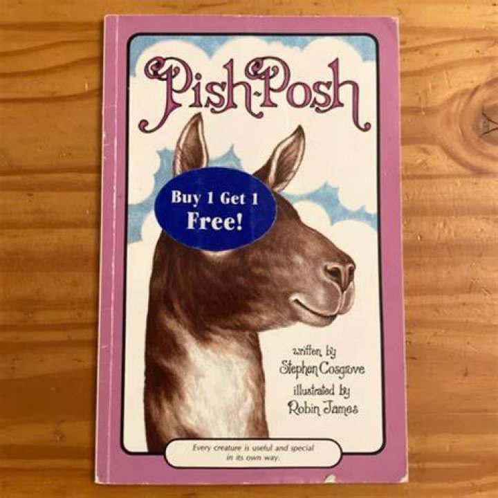 Who says pish posh?